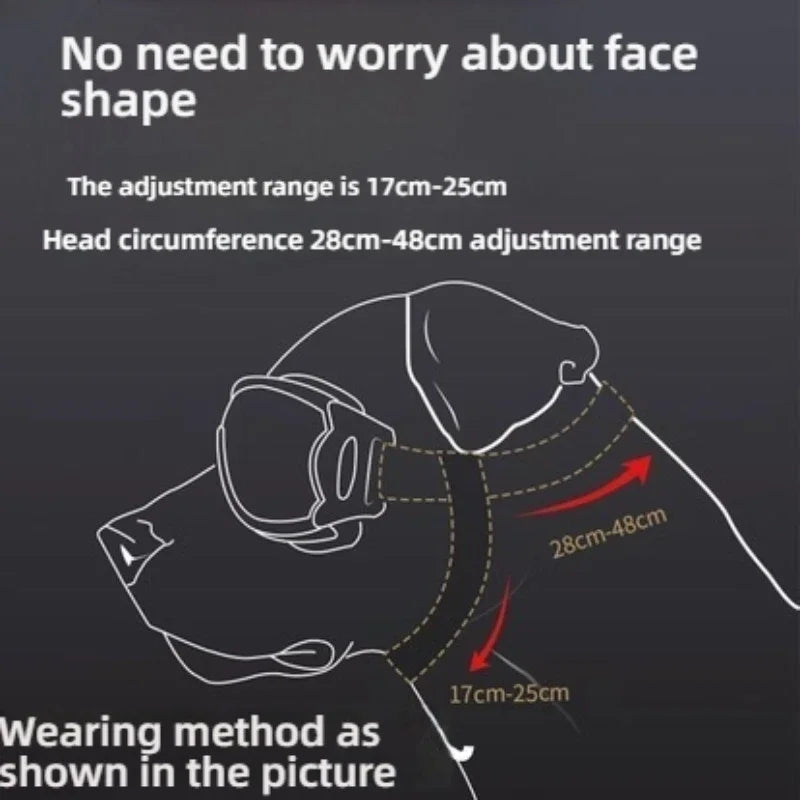 Dog Goggles for Small Breed Dog Sunglasses Dog UV Sunglasses Windproof Soft Frame Adjustable Straps for Small/Medium Dogs Puppy