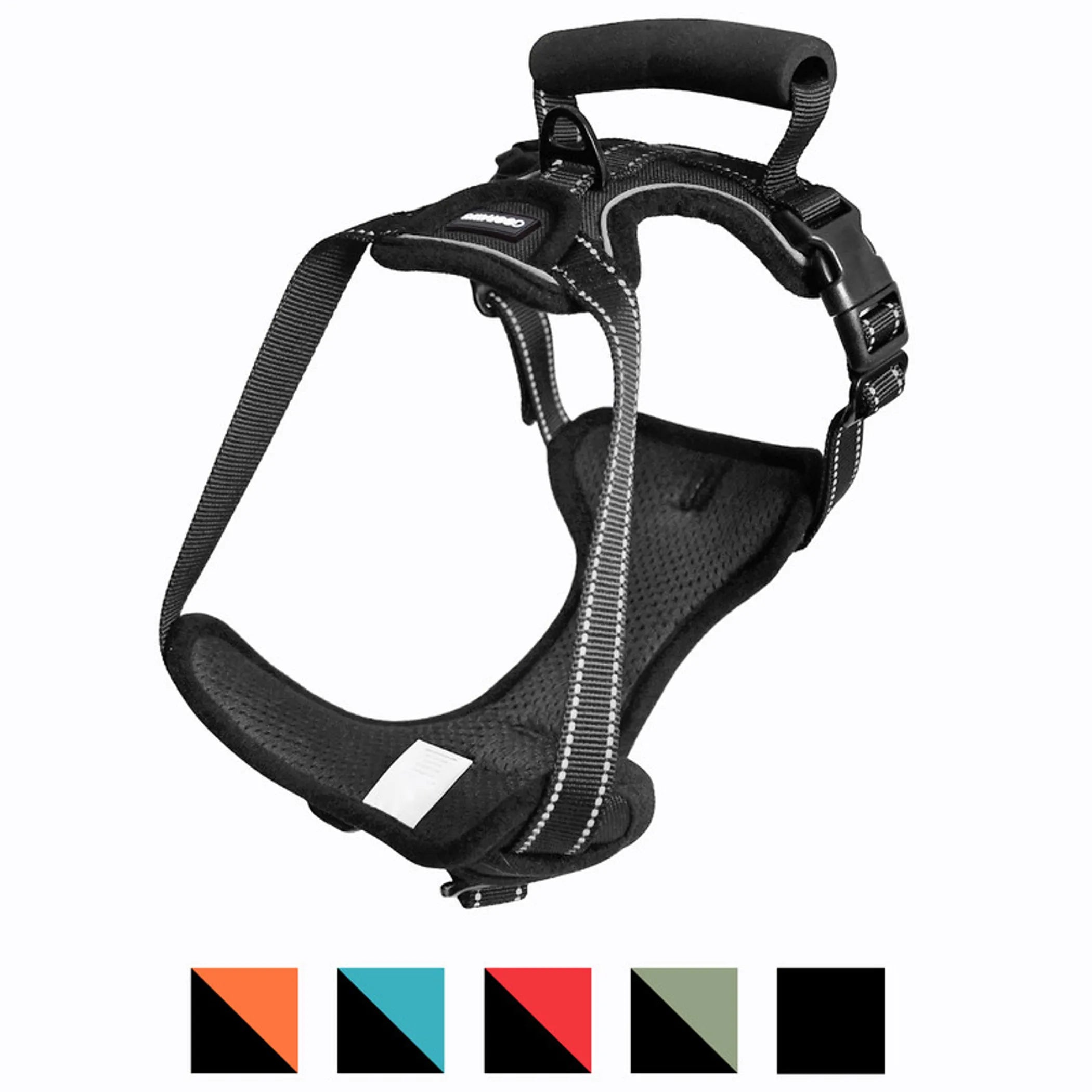 GOOPAWS Padded Reflective Dog Harness