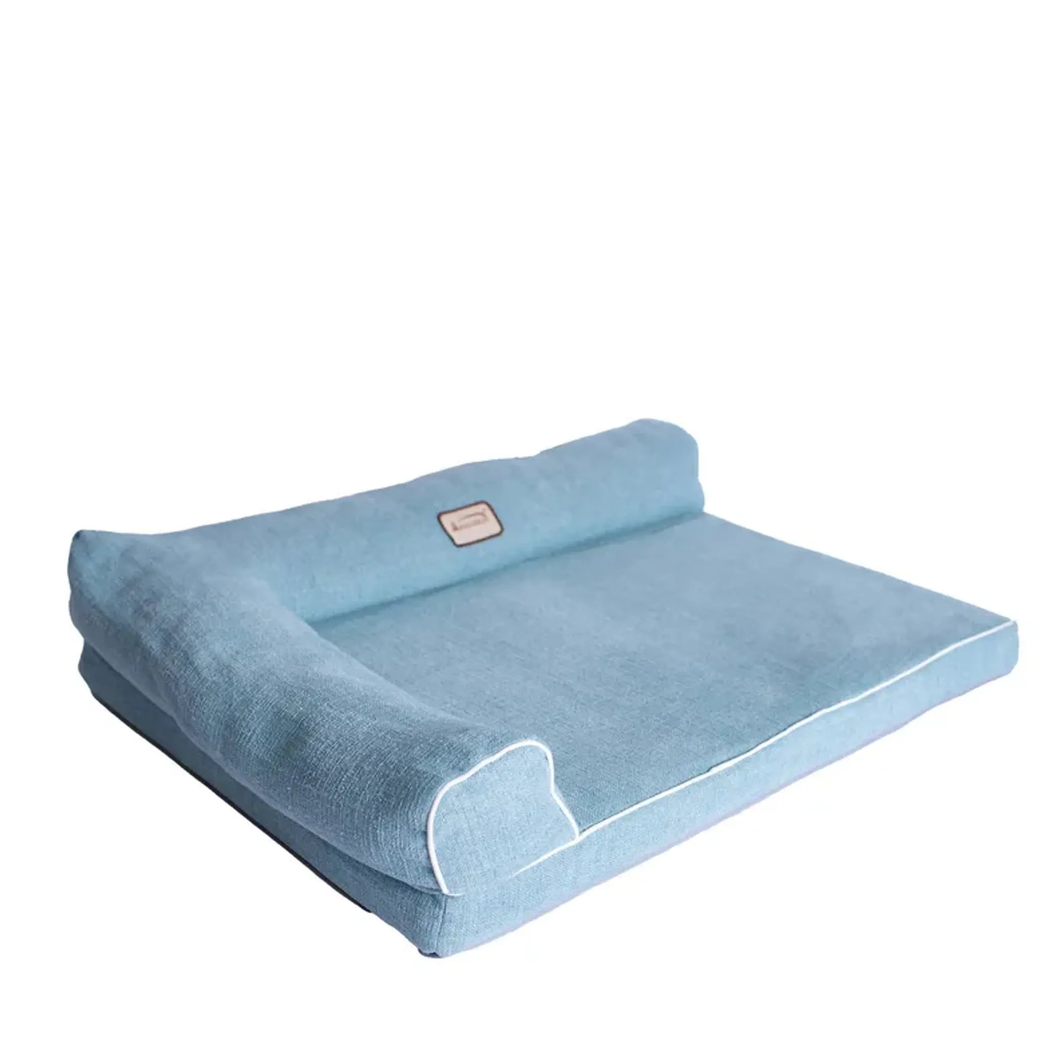 Armarkat Medium Dog Bed - Bolstered Pet Cushion with Removable Washable Cover