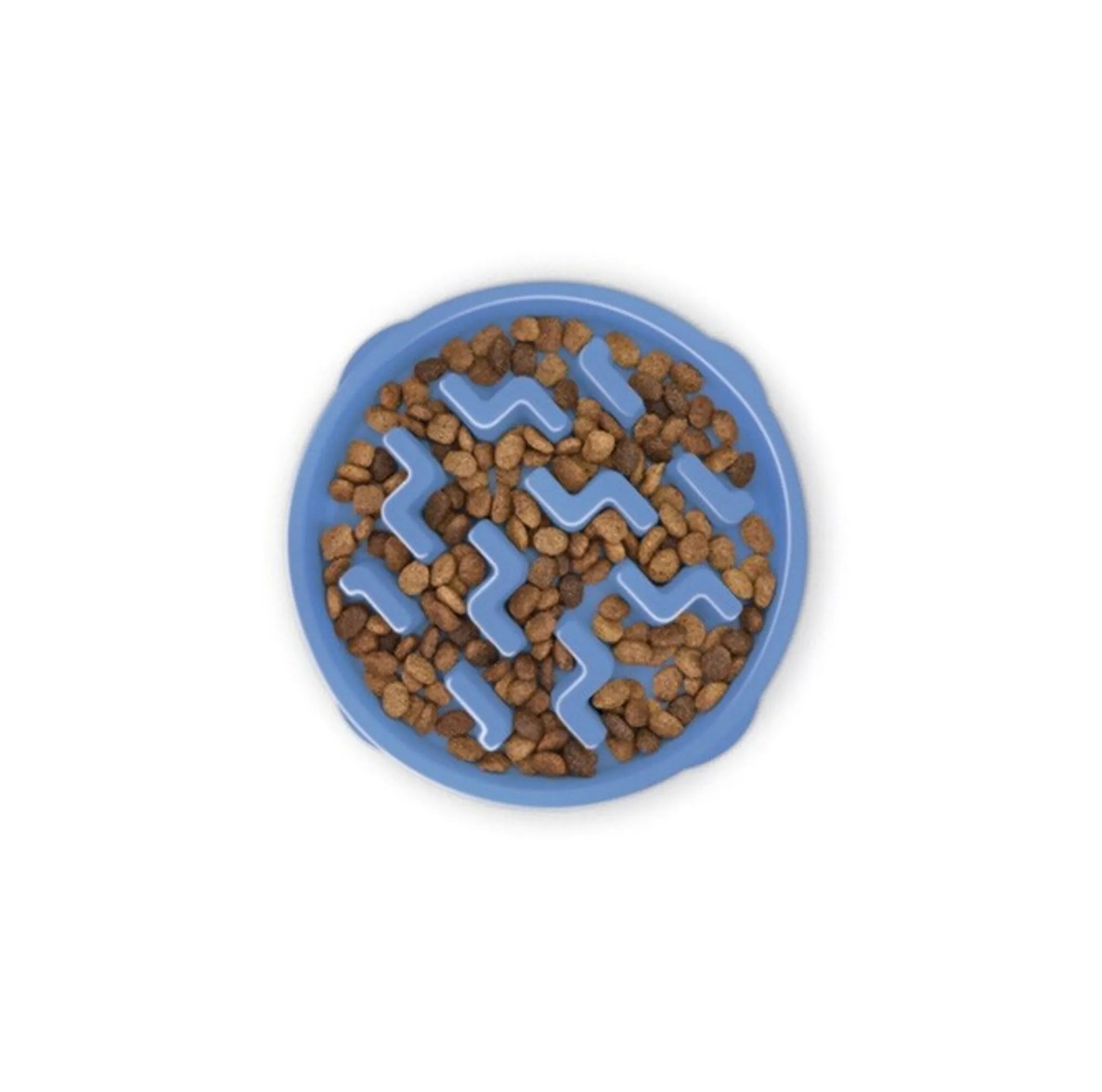 Outward Hound Fun Feeder Slow Bowl - Anti-Gulping Dog Food Bowl for Healthy Eating