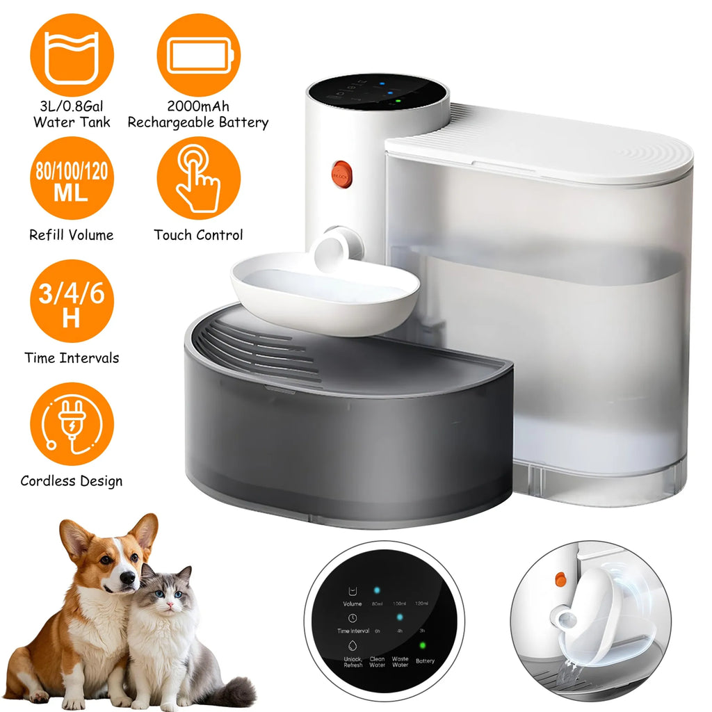 Smart Pet Water Fountain Automatic Cat Water Dispenser