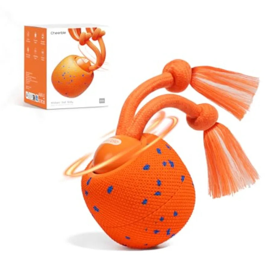 Smart Interactive Dog Toy Ball - Automatic Moving & Bouncing with Sound for Active Play