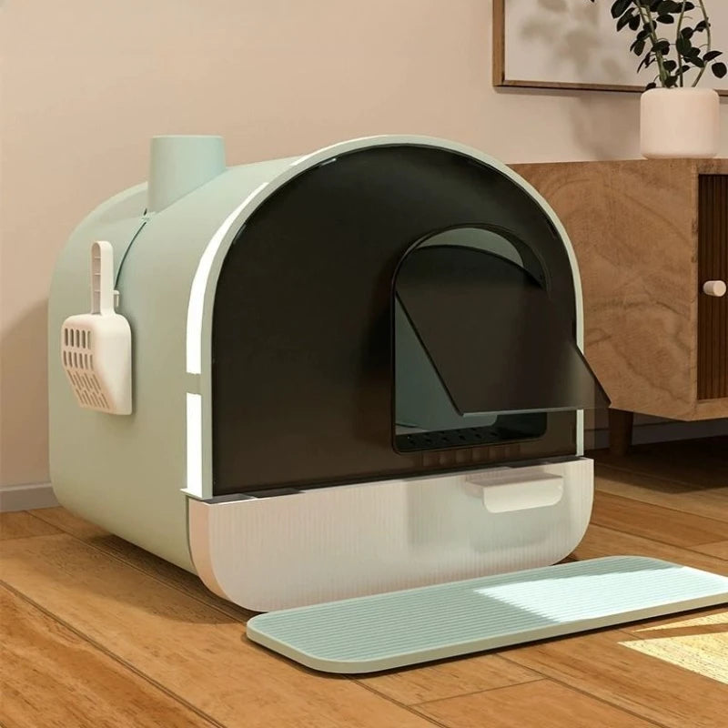 Cat Sandbox Oversized Deodorant Cat Toilet Drawer Basin Sand Leakage Pedal Sand-proof Odor Isolation Cat Bedpans Clean Products