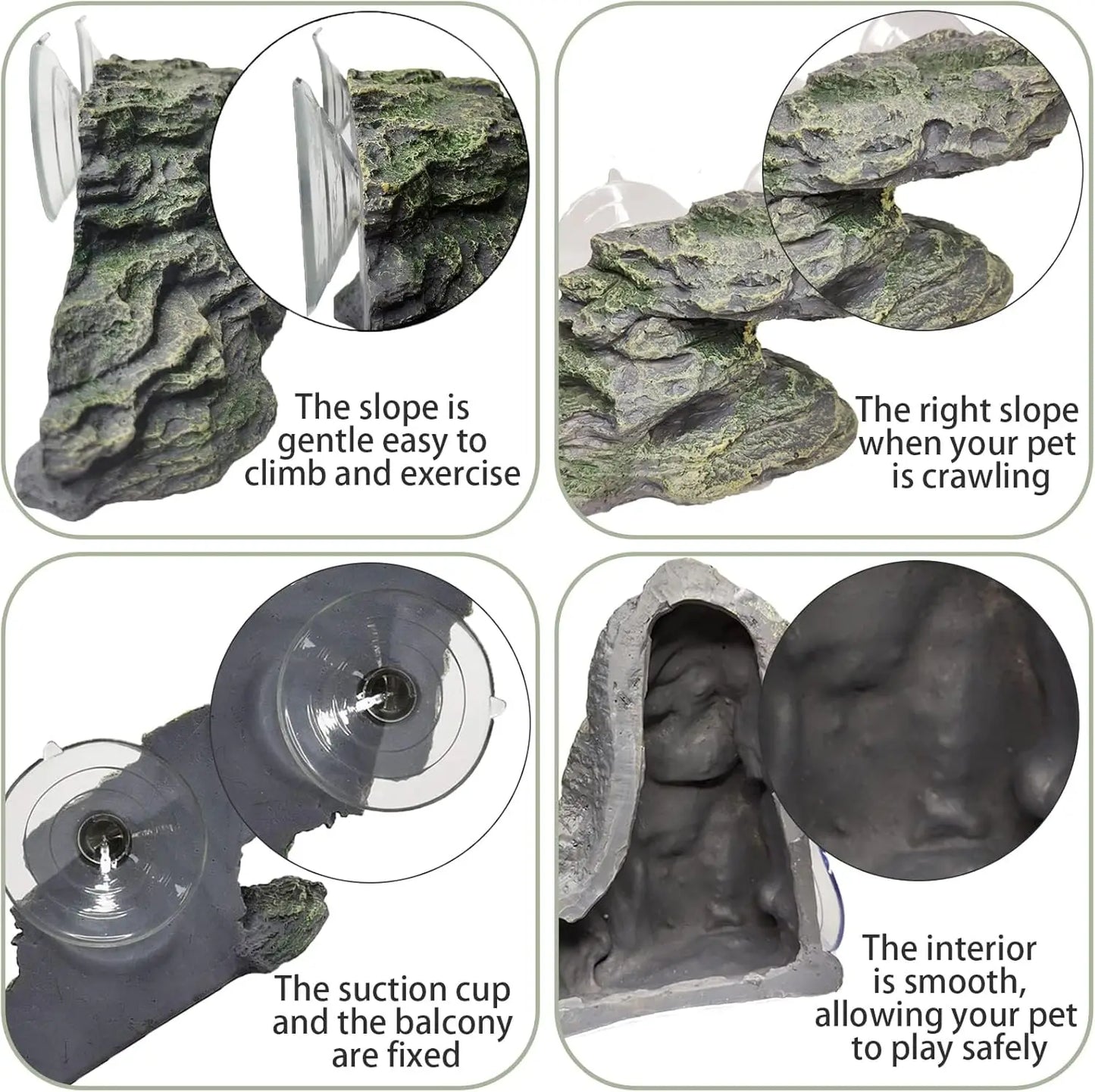 Turtle Bathing Platform Baby Turtle Climbing Slope Shale Reptile Pier Resting Platform Ston