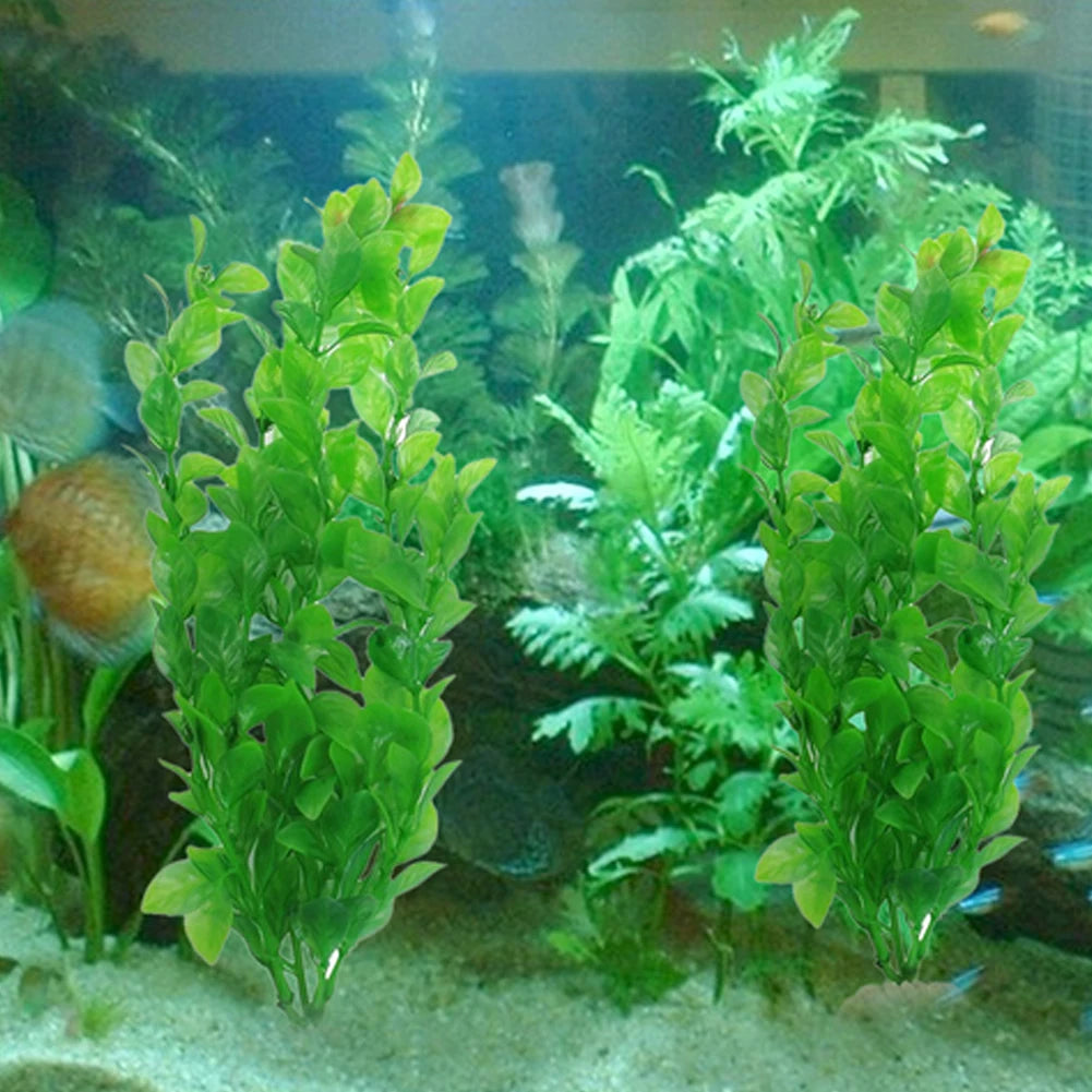 Artificial Aquatic Plants Non-toxic Plants Water Weeds Beautiful Grass Decoration Landscaping Aquarium Accessories