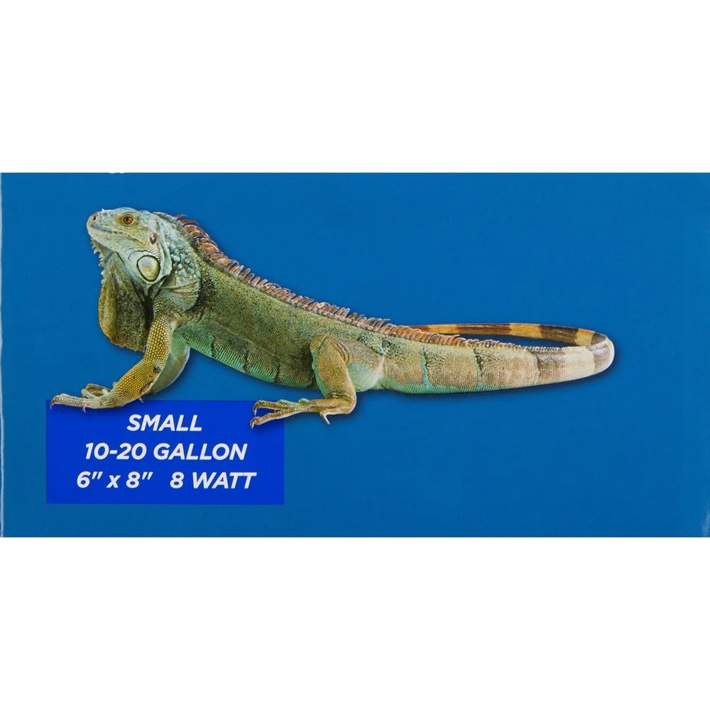 Heat Mat 10-20 Gallon Terrarium Heater 8W Adhesive Backing Reptile Heating Pad Consistent Temperature Control