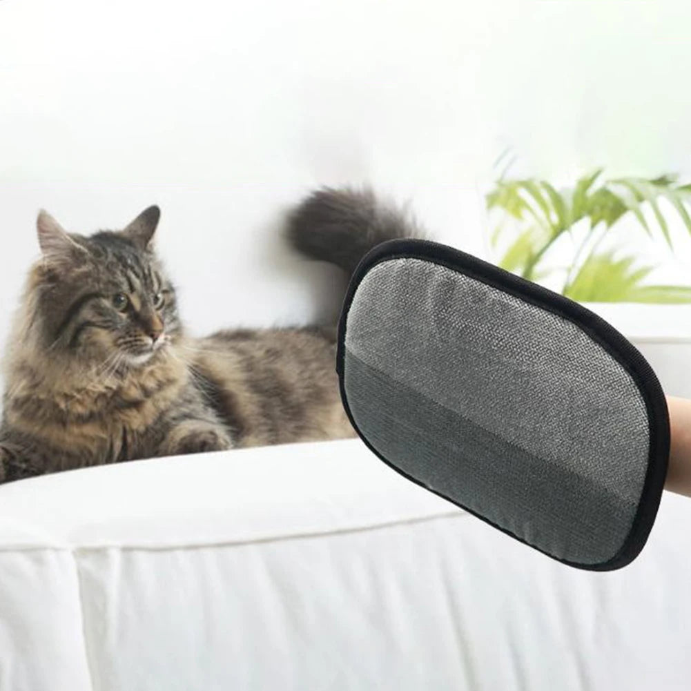 1/2/3 pcs Pet Grooming Gloves Pet Brush Gloves Deshedding Brush Glove for Dog Cat Rabbit with Long/Short/Curly Hair