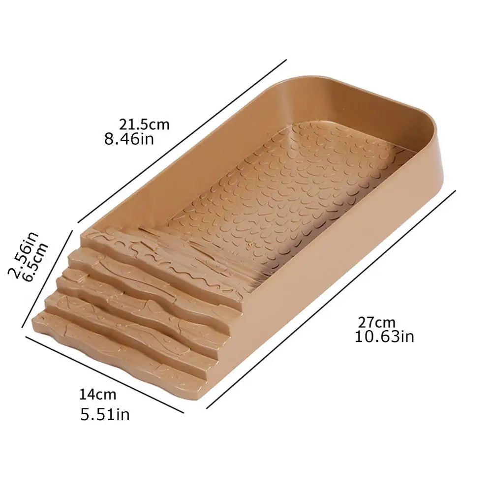 Tortoise Water Bowl Reptile Water Bowl Reptile Bathing Pool Tortoise Feeder Tortoise Feeding Dish for Hamster Tortoise Snake