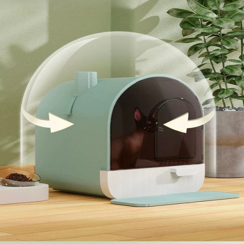 Cat Sandbox Oversized Deodorant Cat Toilet Drawer Basin Sand Leakage Pedal Sand-proof Odor Isolation Cat Bedpans Clean Products