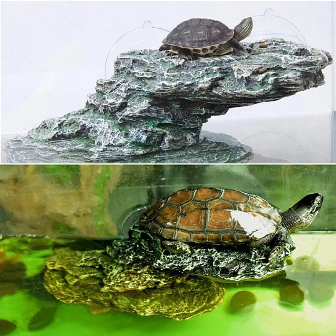 Turtle Bathing Platform Baby Turtle Climbing Slope Shale Reptile Pier Resting Platform Ston