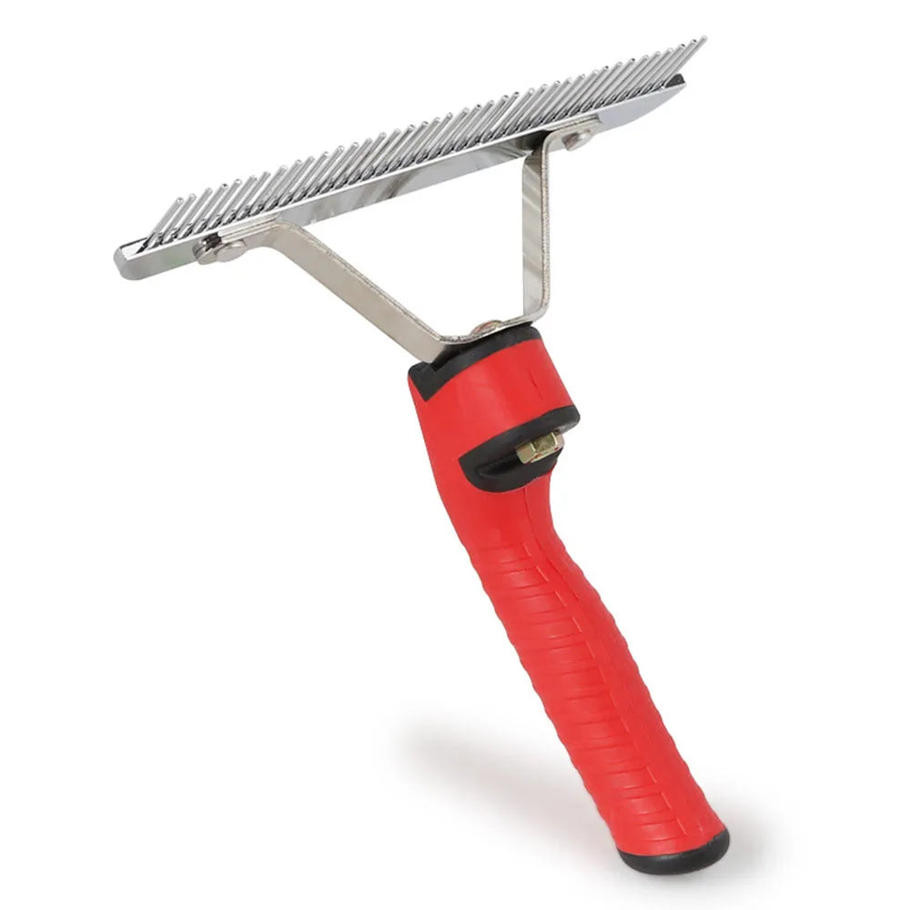 Dog Brushes for Grooming Large Dogs Long Hair Dog Rake Pet Grooming Brush Steel Comb for Golden Retriever Husky German Shepherd