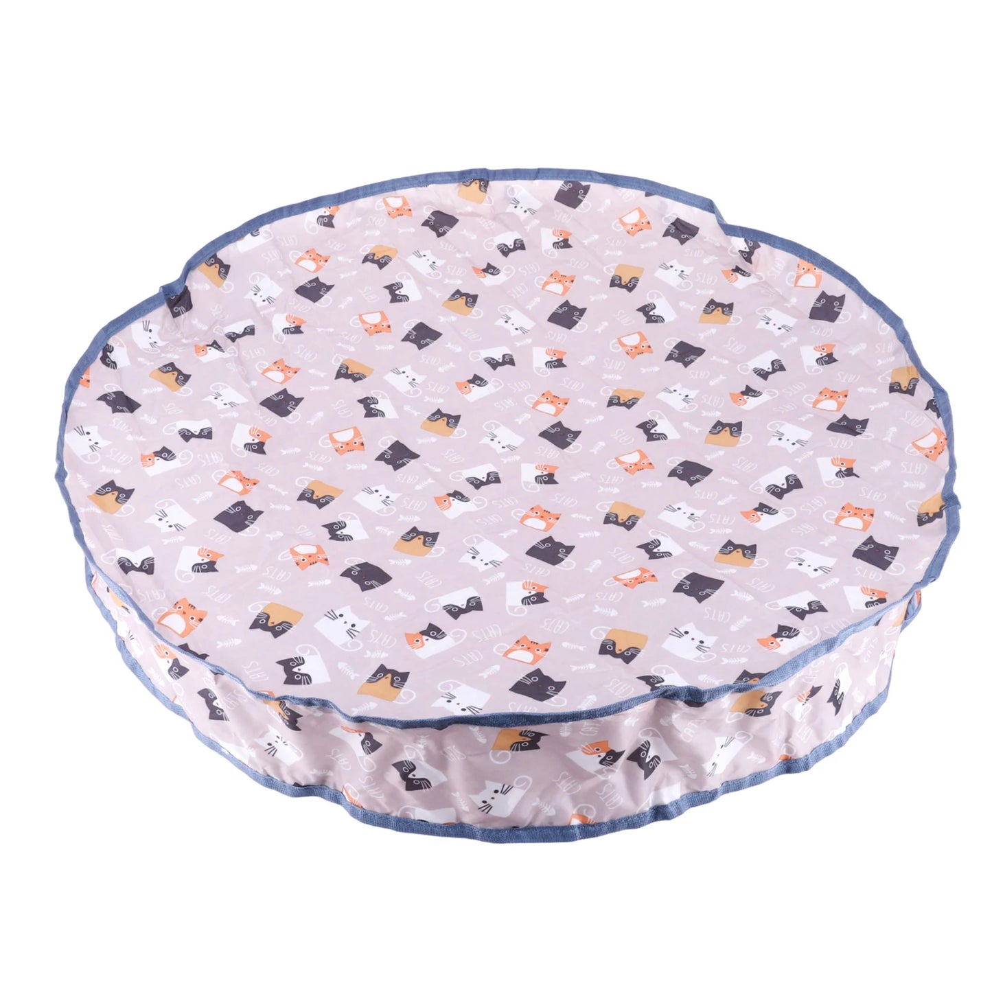 Smart Interactive Cat Toys Ball Fast Rolling in Pouch Hide and Seek Kitten Toy Motion Activated Interactive Cat Toy for Indoor