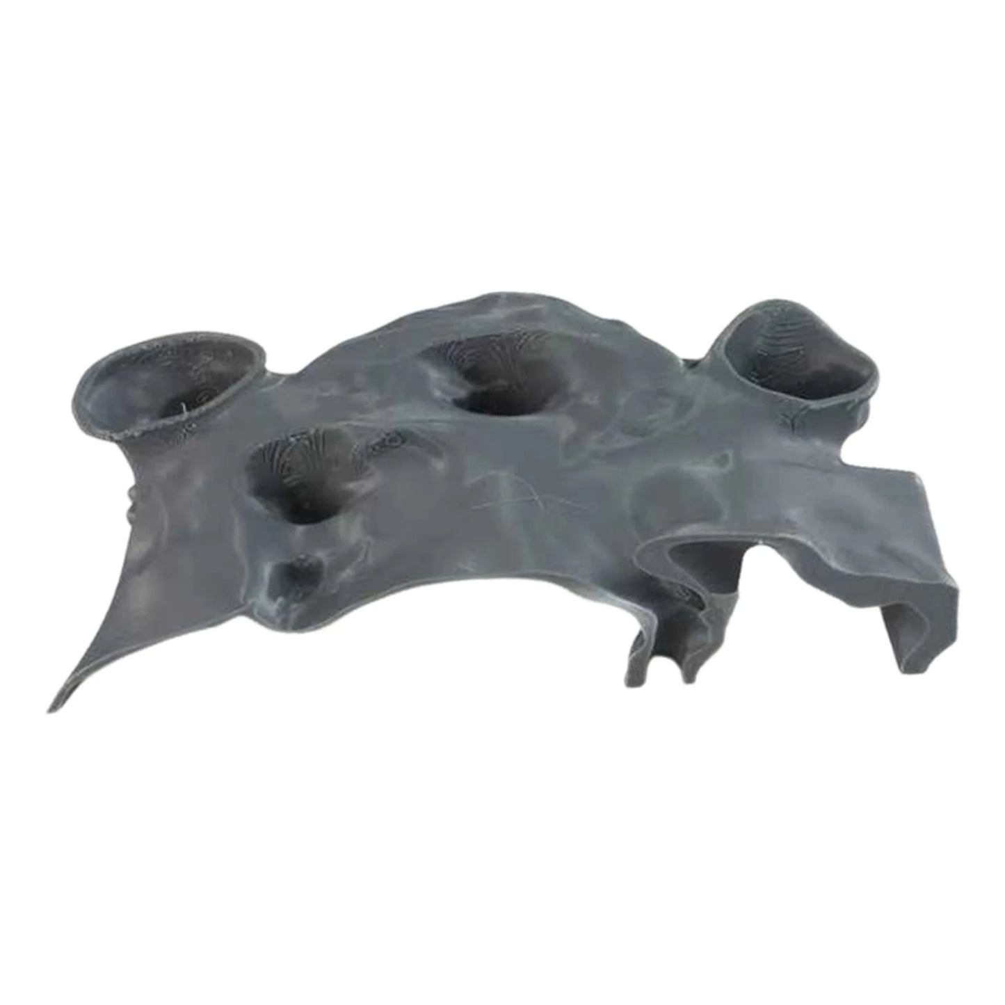 Fish Tank Hidden Cave Hideout Shelter Tunnel for Small Fish Shrimp Reptile 3D Printed Aquarium Landscaping Underground Cave