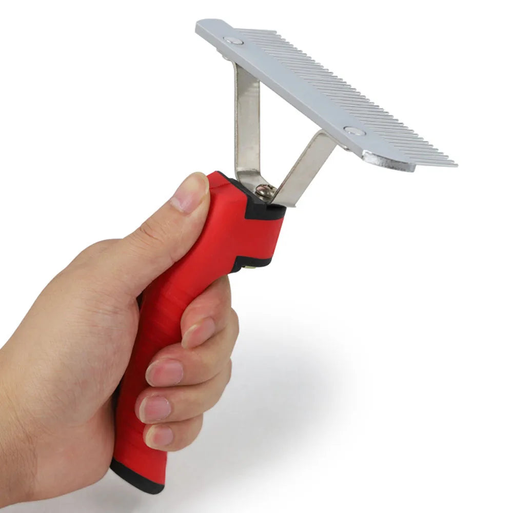 Dog Brushes for Grooming Large Dogs Long Hair Dog Rake Pet Grooming Brush Steel Comb for Golden Retriever Husky German Shepherd