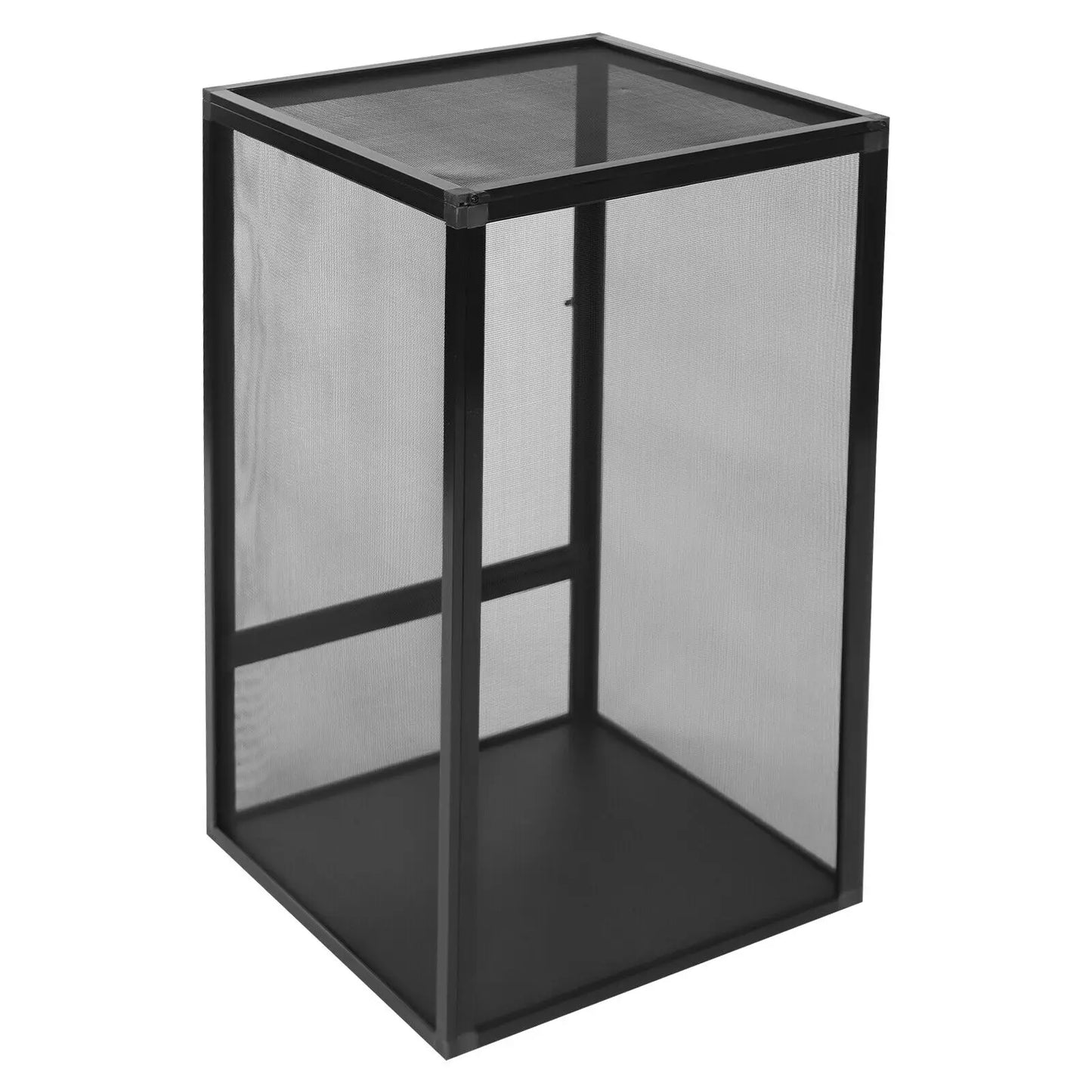 Easy Assembly Reptile Feeding Enclosure - 45"x45"x80" Pet Net Box