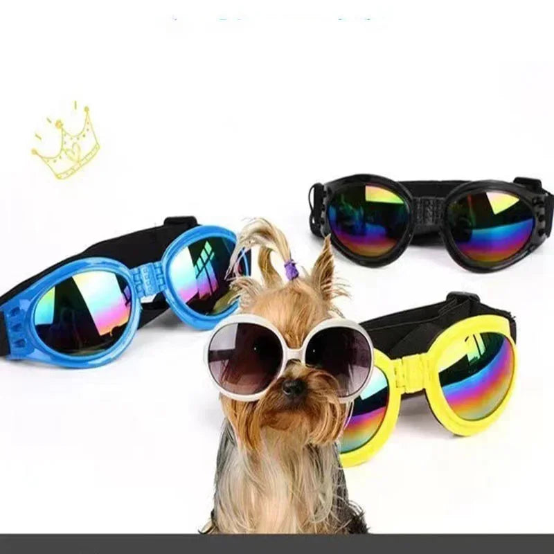 Pet Dog Fold Glasses Prevent UV Pet Glasses Fashion Sunglasses Pet Goggles Photo Prop Accessories