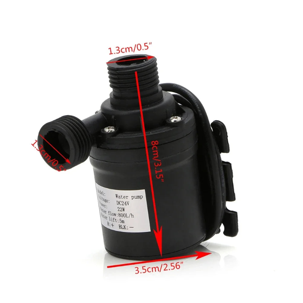 3W/4W/5W/6W Ultra-Quiet Submersible Aquarium Water Pump Water Fountain Pump Filter Fish Pond 220V-240V 50HZ EU Plug