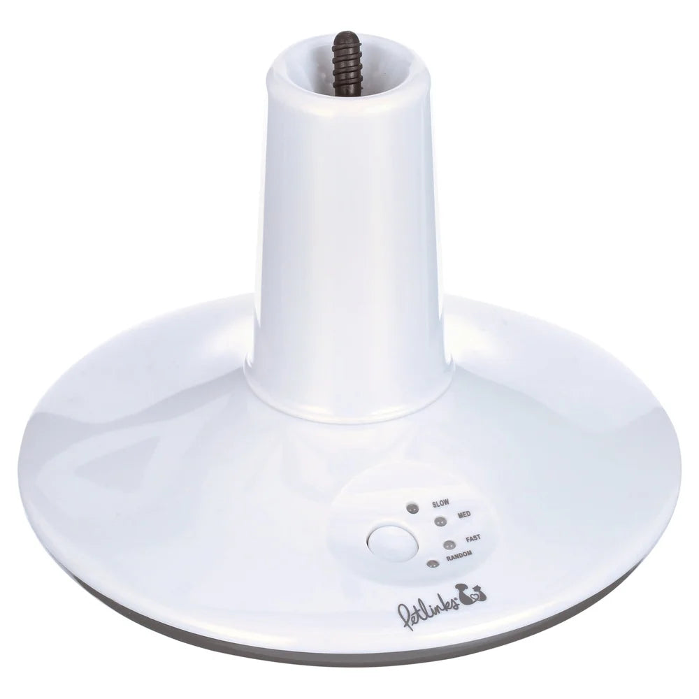 Electronic Motion Cat Toy - Rechargeable Interactive Feather Wand for Exercise & Play