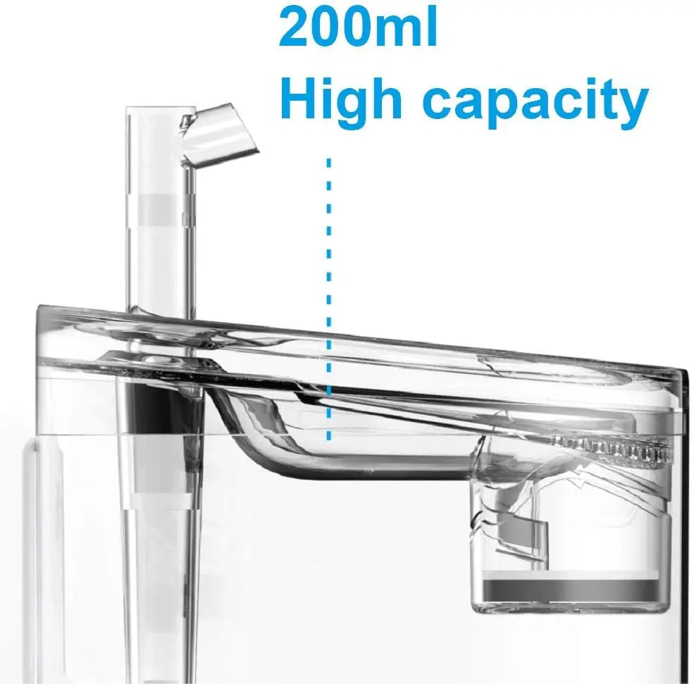 NPET Cat Water Fountain WF050TP 1.5L Automatic Pet Drinking Fountain with Replacement Faucet Kit