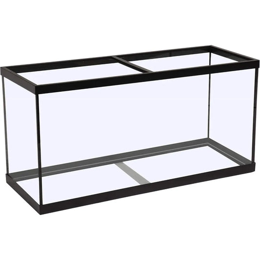 Glass Aquarium 55 Gallons, Rectangular Fish Tank (NV52018)