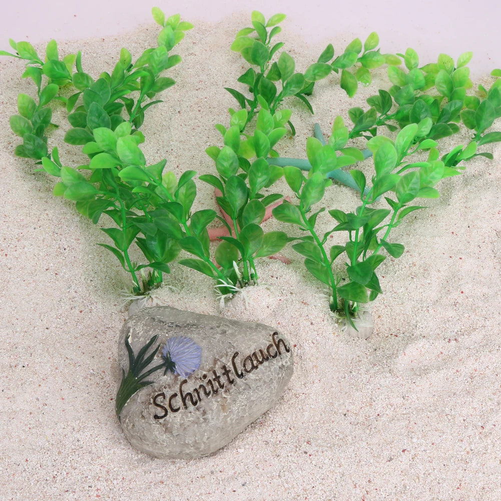 Artificial Aquatic Plants Non-toxic Plants Water Weeds Beautiful Grass Decoration Landscaping Aquarium Accessories