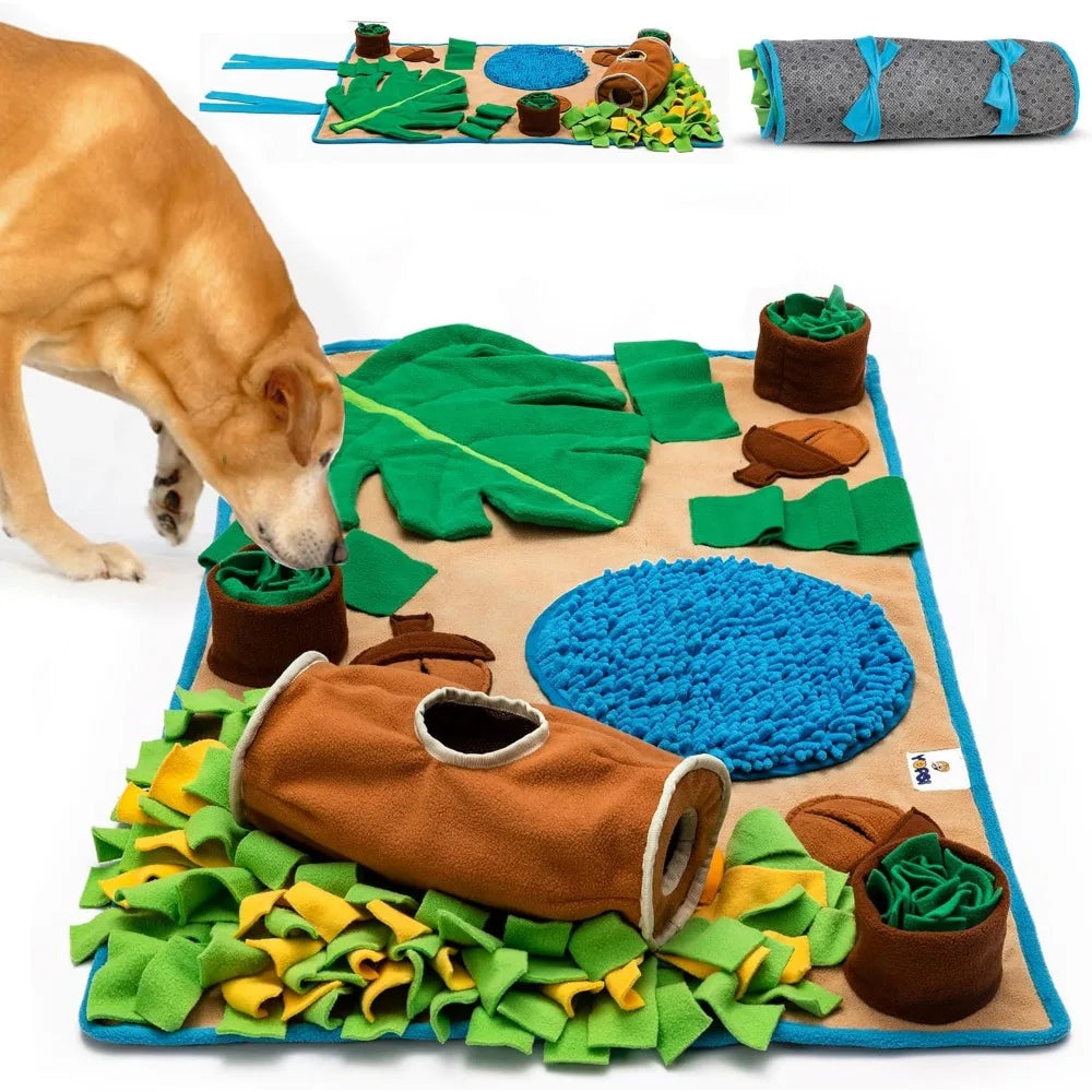 Snuffle Mat for Dogs Large Breed 39.4''x23.6''- Interactive Dog Toys for Boredom - Sniff mat - Mental Stimulation - Enrichment