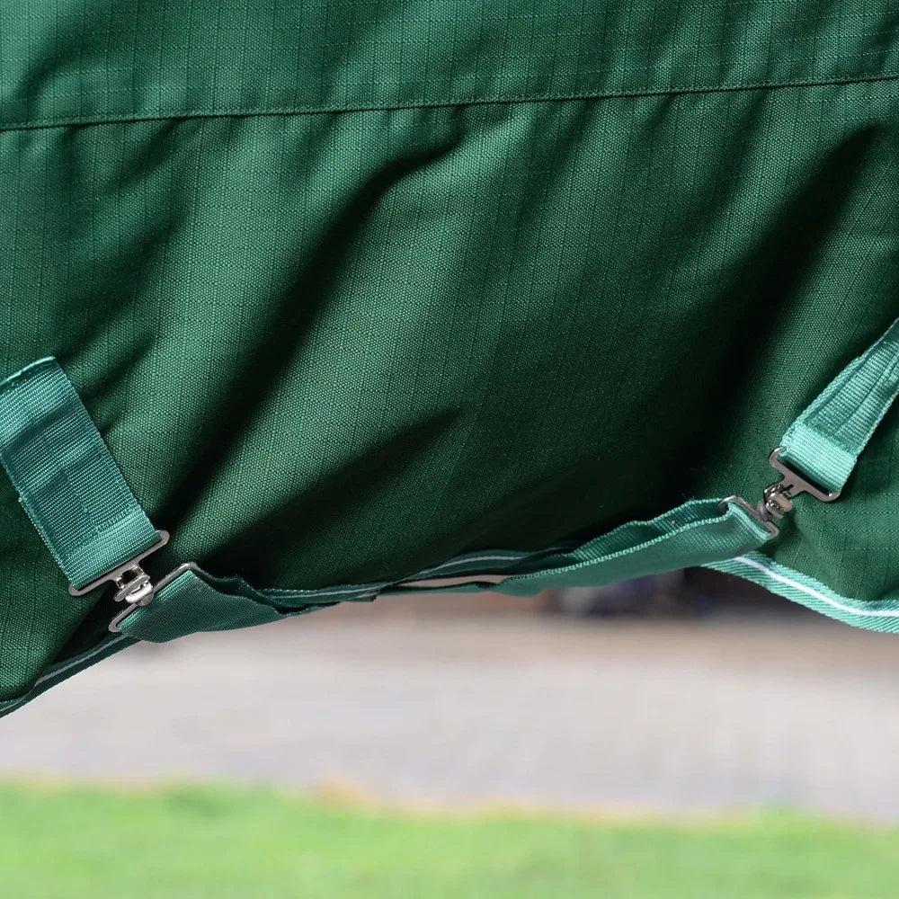 1200D Waterproof Horse Blanket with Combo Neck, 300g Insulation, Heavy Duty Turnout Rug for All Weather Protection